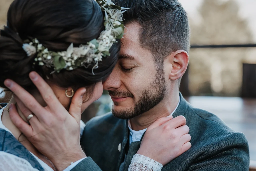 Hochzeitsfotos Berggasthof Hochpröller St. Englmar, Bayerischer Wald, Trachtenhochzeit, Winterhochzeit im Bayerischen Wald